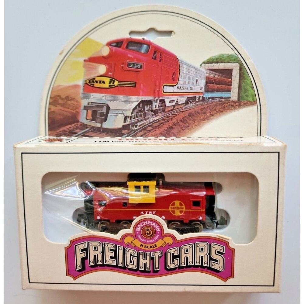 Bachmann N Scale No.5701 36' Wide Vision Caboose Santa Fe SF U103-39
